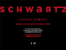 Tablet Screenshot of federicoschwartz.com